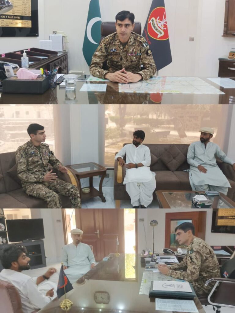 بلوچستان پروگریسیو سوسائٹی کے وفد کی سی او کوسٹ گارڈ کرنل شہزاد احمد سے ملاقات علاقائی مسائل پر تفصیلی گفتگو