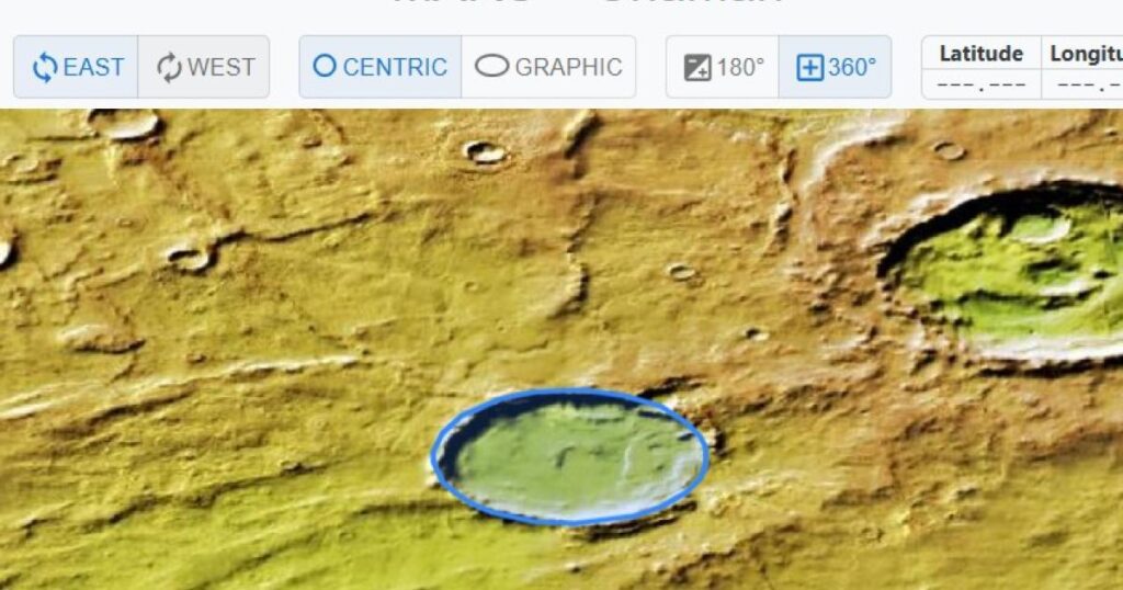 مریخ پر بھی چمن، خان پور اور مستونگ سمیت 11 پاکستانی مقامات موجود ہیں
