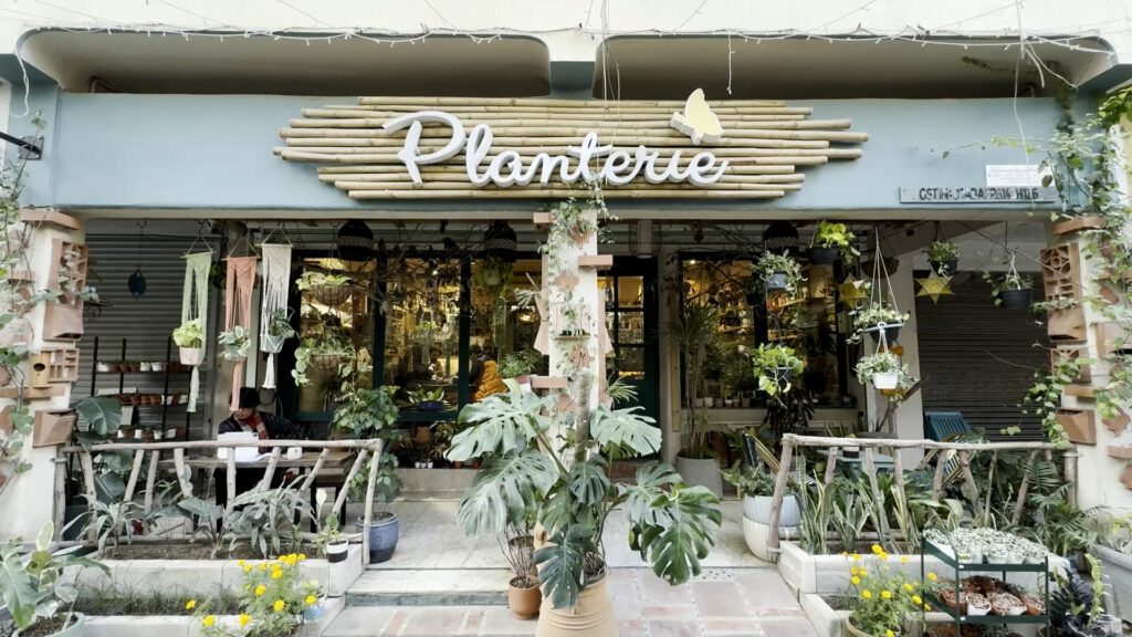 دہلی کا کیفے جہاں لوگ صاف ہوا کی تلاش میں آتے ہیں